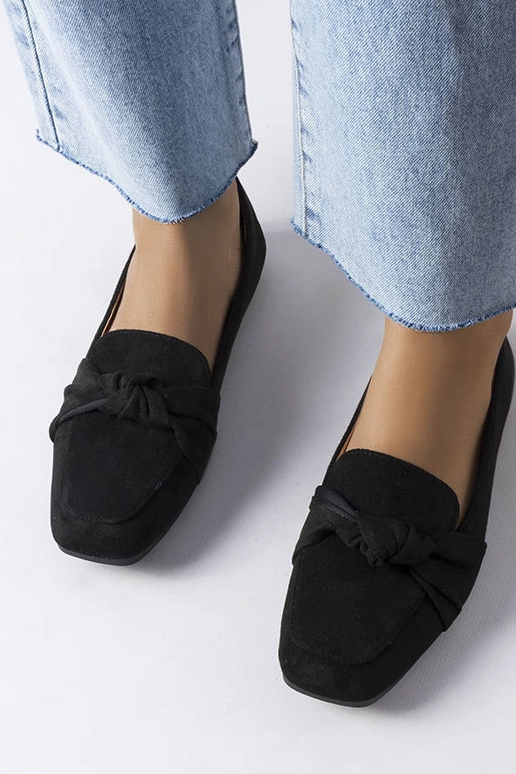 Sorte Samika loafers Sorte Samika loafers