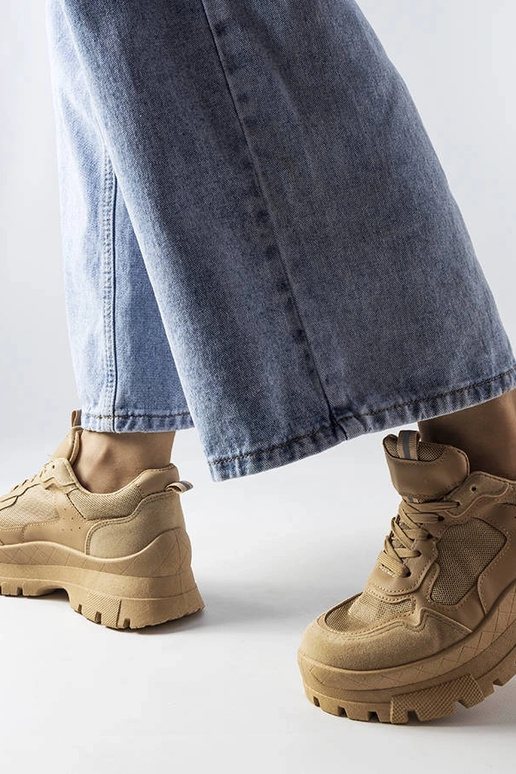 Mikeladze mørke beige sportssko til... Mikeladze mørke beige sportssko til...