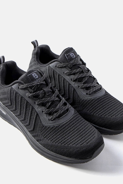 Eunaste sorte sportssko til mænd Eunaste sorte sportssko til mænd