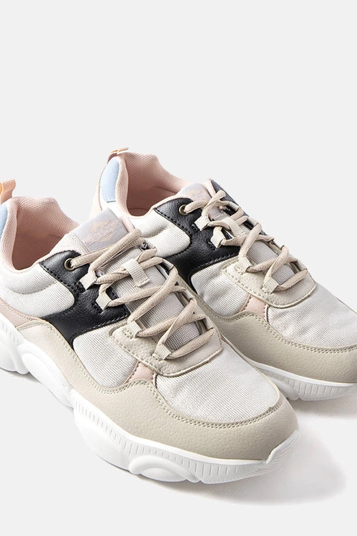 Beige Lee Cooper damesneakers... Beige Lee Cooper damesneakers...