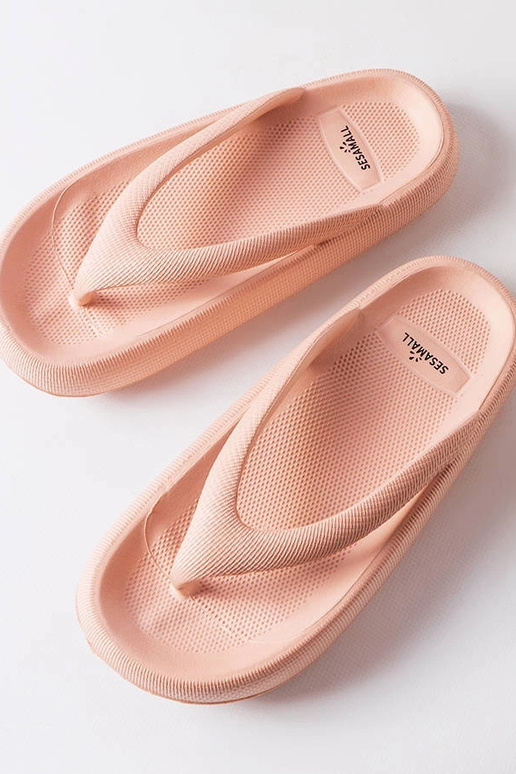 Modesto Pink Chunky flip-flops