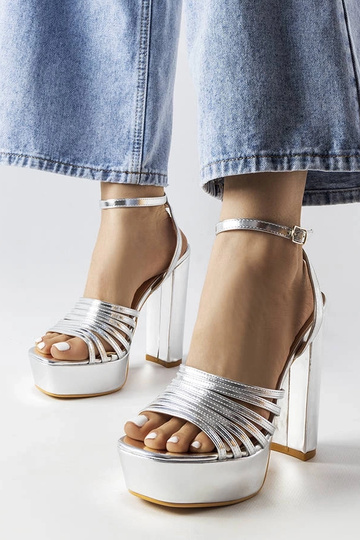 Sølv chunky Ariande...