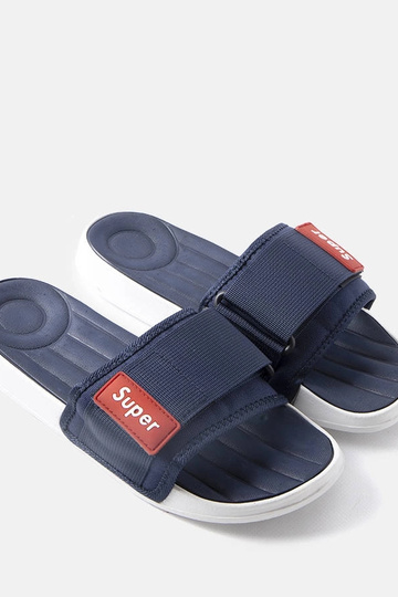 Marineblå Alley justerbare flip-flops til mænd