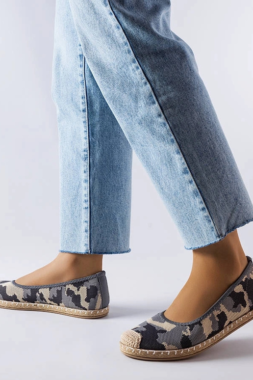 Benedum grå slip-on espadriller Benedum grå slip-on espadriller