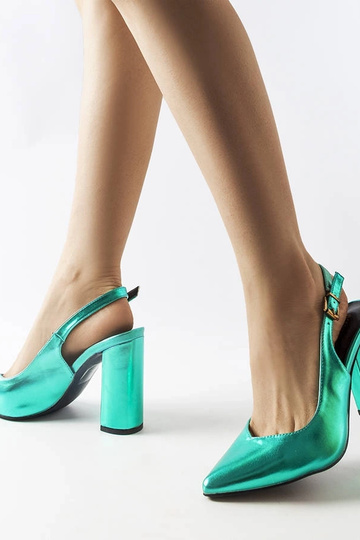 Grønne Wechsler Pumps med...