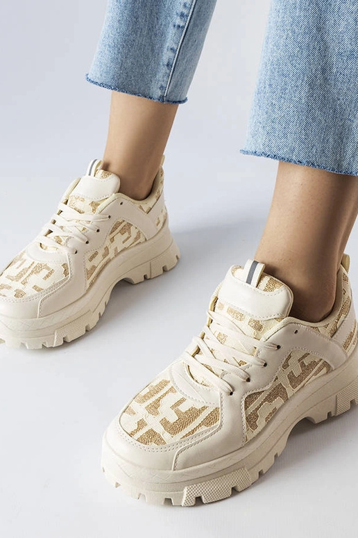 Beige chunky Brunswick sneakers Beige chunky Brunswick sneakers