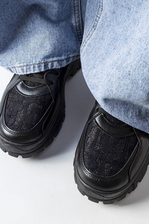 Sorte chunky Brunswick sneakers Sorte chunky Brunswick sneakers