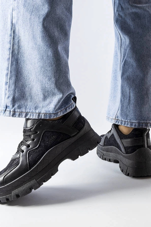 Sorte chunky Brunswick sneakers Sorte chunky Brunswick sneakers