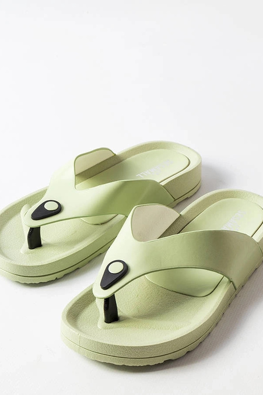 Grøn Elide platform flip-flops