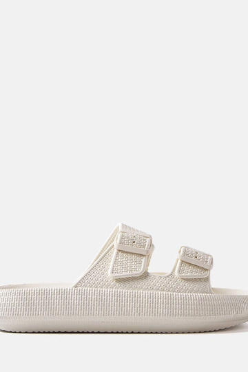 Beige Karersee flip-flops til mænd 2