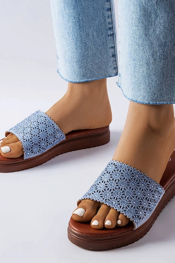 Blå gennembrudte...