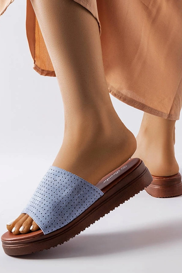 Blå gennembrudte klipklapper fra Idabel 2