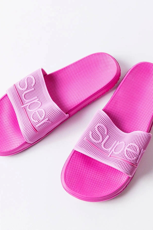 Pink Azelio gummiflip-flops med... Pink Azelio gummiflip-flops med...