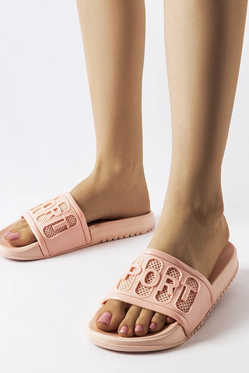 Moiariello lyserøde gummiflip-flops