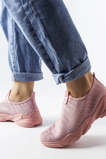 Pink stof sportssko til... 2