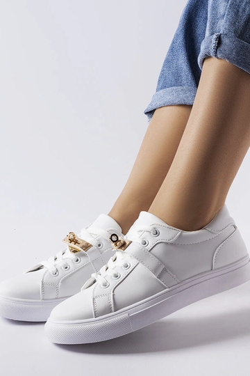 Hvide sneakers med... 2