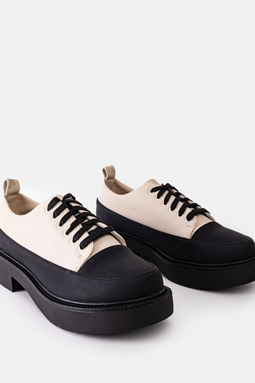 Beige flade sko Merico 2