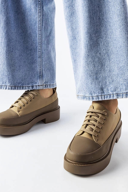 Brune flade sko Merico Brune flade sko Merico