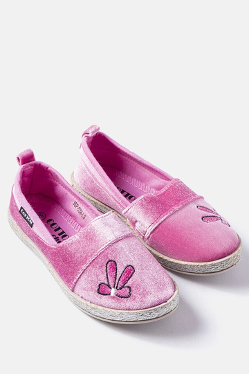 Patria mørk pink fløjl ballet lejligheder