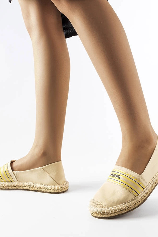 Beige espadriller Big Star LL274895