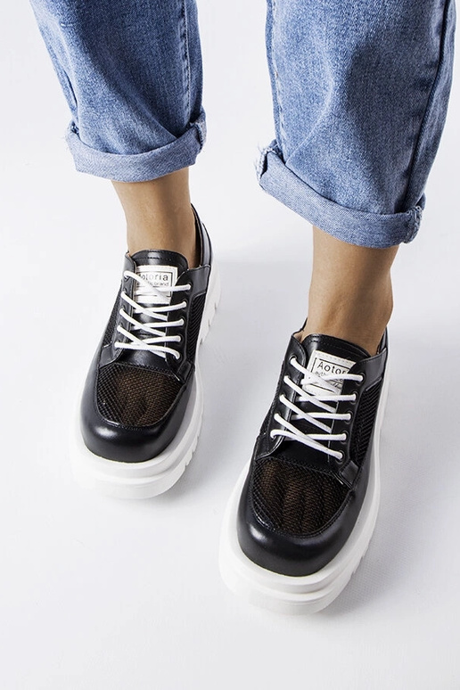 Sorte gennembrudte massive Tasmin...