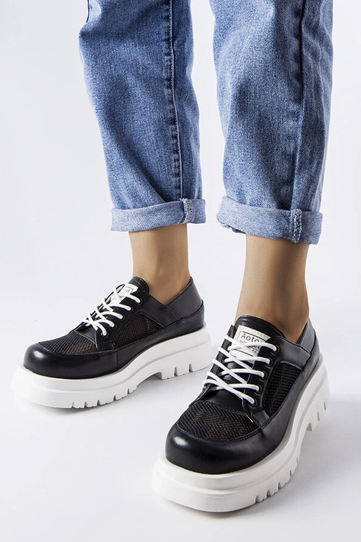 Sorte gennembrudte massive Tasmin...