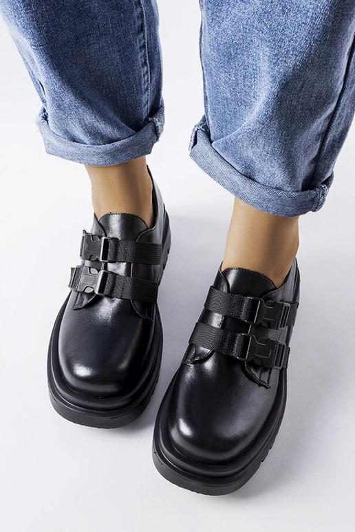 Sorte Prospero platform sko Sorte Prospero platform sko