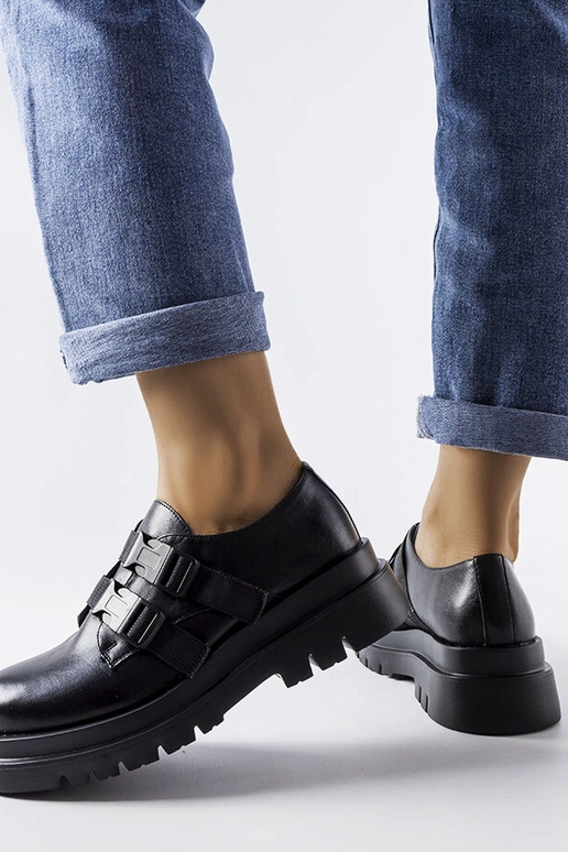 Sorte Prospero platform sko Sorte Prospero platform sko