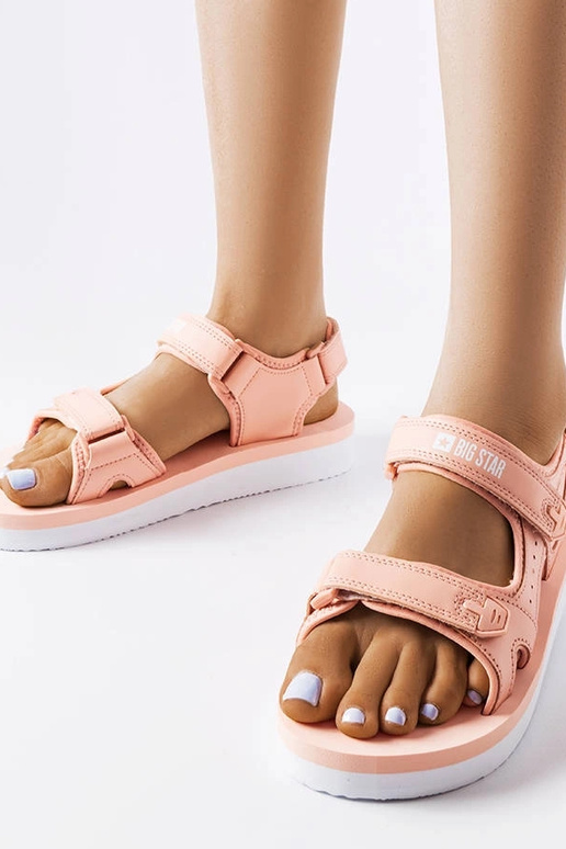 Big Star Pink Foam Sandaler LL274788 Big Star Pink Foam Sandaler LL274788