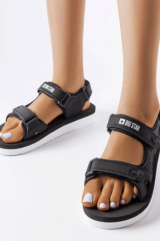 Big Star Black Foam Sandaler LL274789 Big Star Black Foam Sandaler LL274789
