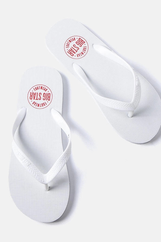 Big Star FF174613 hvide flip-flops Big Star FF174613 hvide flip-flops
