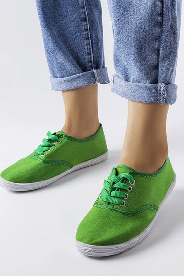 Grønne Wang sneakers