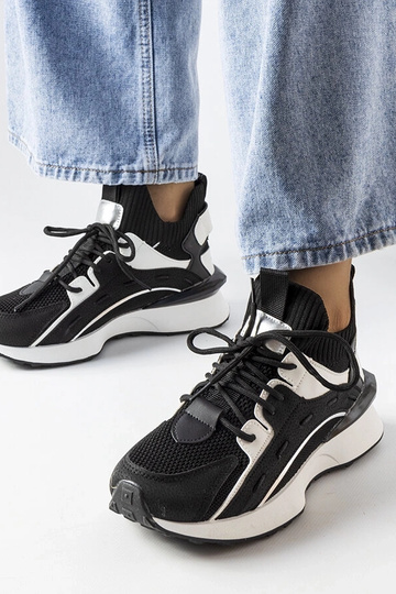 Sort og hvid stilfulde...