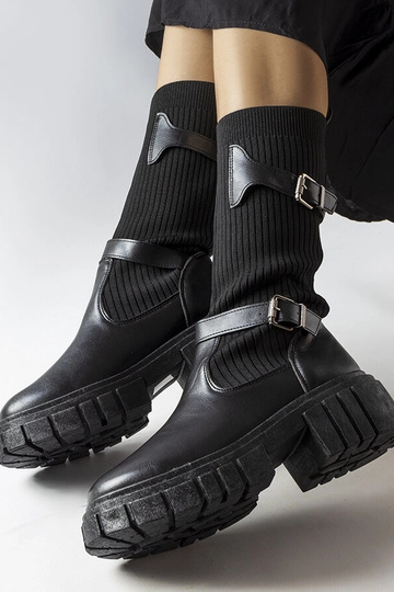 Sorte stilfulde støvler med... 2