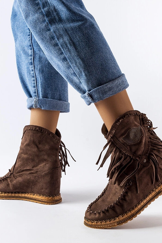 Brune Giudice kile ankelstøvler