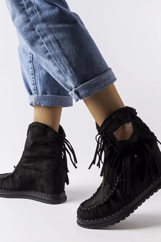 Sorte Giudice kile ankelstøvler