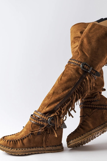 Brune kilestøvler Novella 2