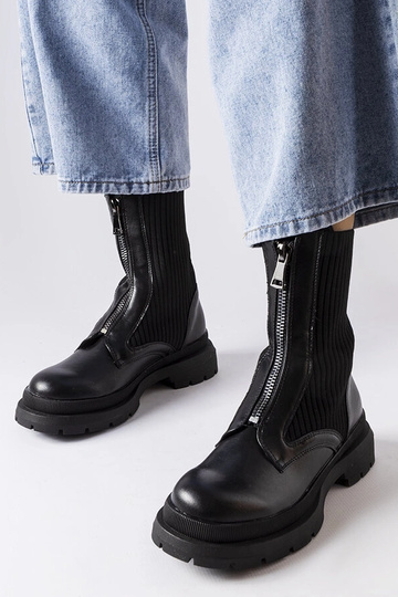 Sorte Napolitani sokkestøvler