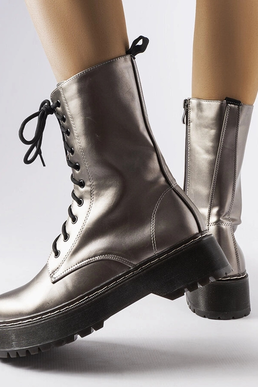 Calcirelli brune metalliske tasker