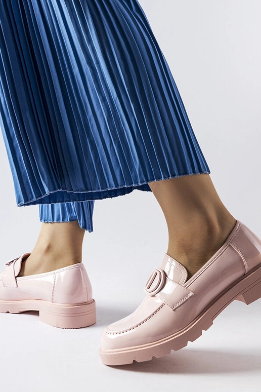 Pink Laklæder Scranton Loafers Pink Laklæder Scranton Loafers