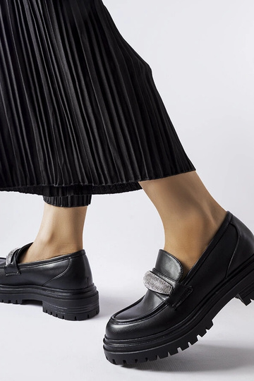 Sorte Hartford rhinestone loafers