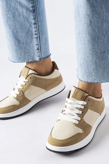 Jacqueline beige sneakers 2