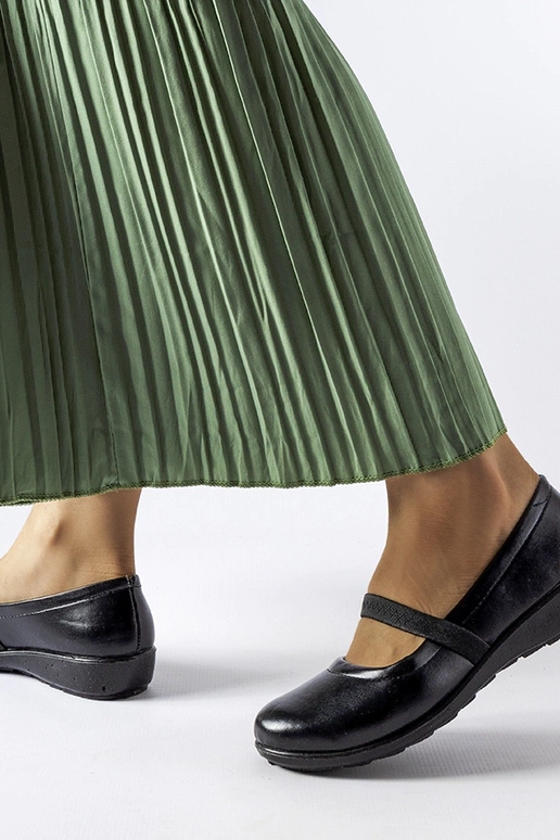 Oakland sorte elastiske ballet flade Oakland sorte elastiske ballet flade