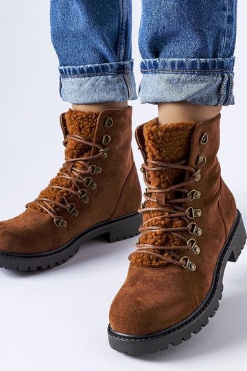 Bruine Hayed kunstsuede...