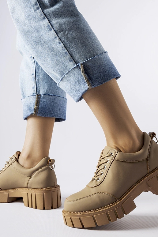 Brune Severino sko med mat finish Brune Severino sko med mat finish