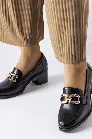 Sorte klassiske loafers med...