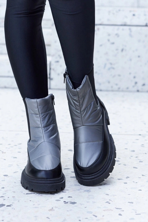 Galvani grå isolerede snestøvler