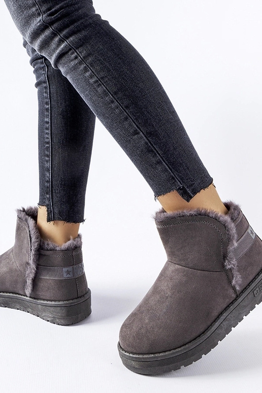 Big Star Grå snestøvler KK274623