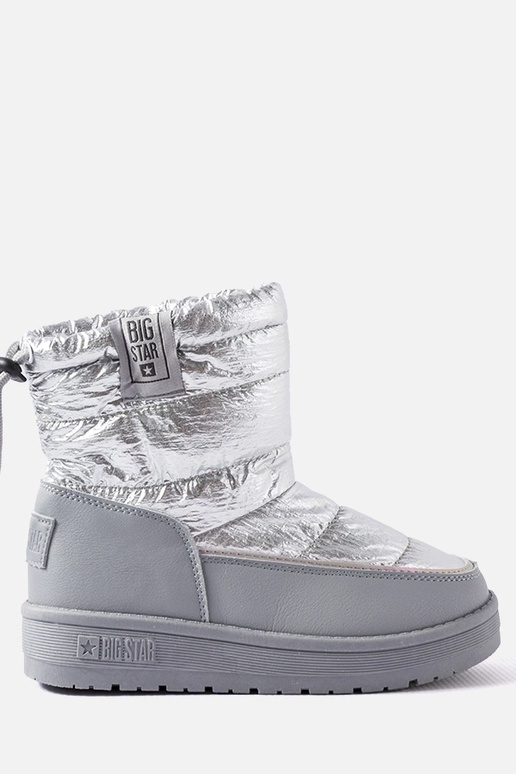 Grå Big Star snestøvler KK374218 Grå Big Star snestøvler KK374218