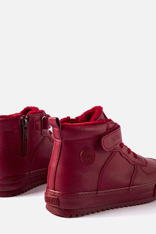 Rode winterankle boots, „Big Star...